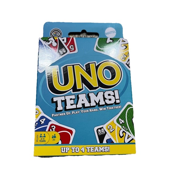Mattel Other - UNO Teams Card Game for Family Nights, Game Nights, Travel, Camping & Parties